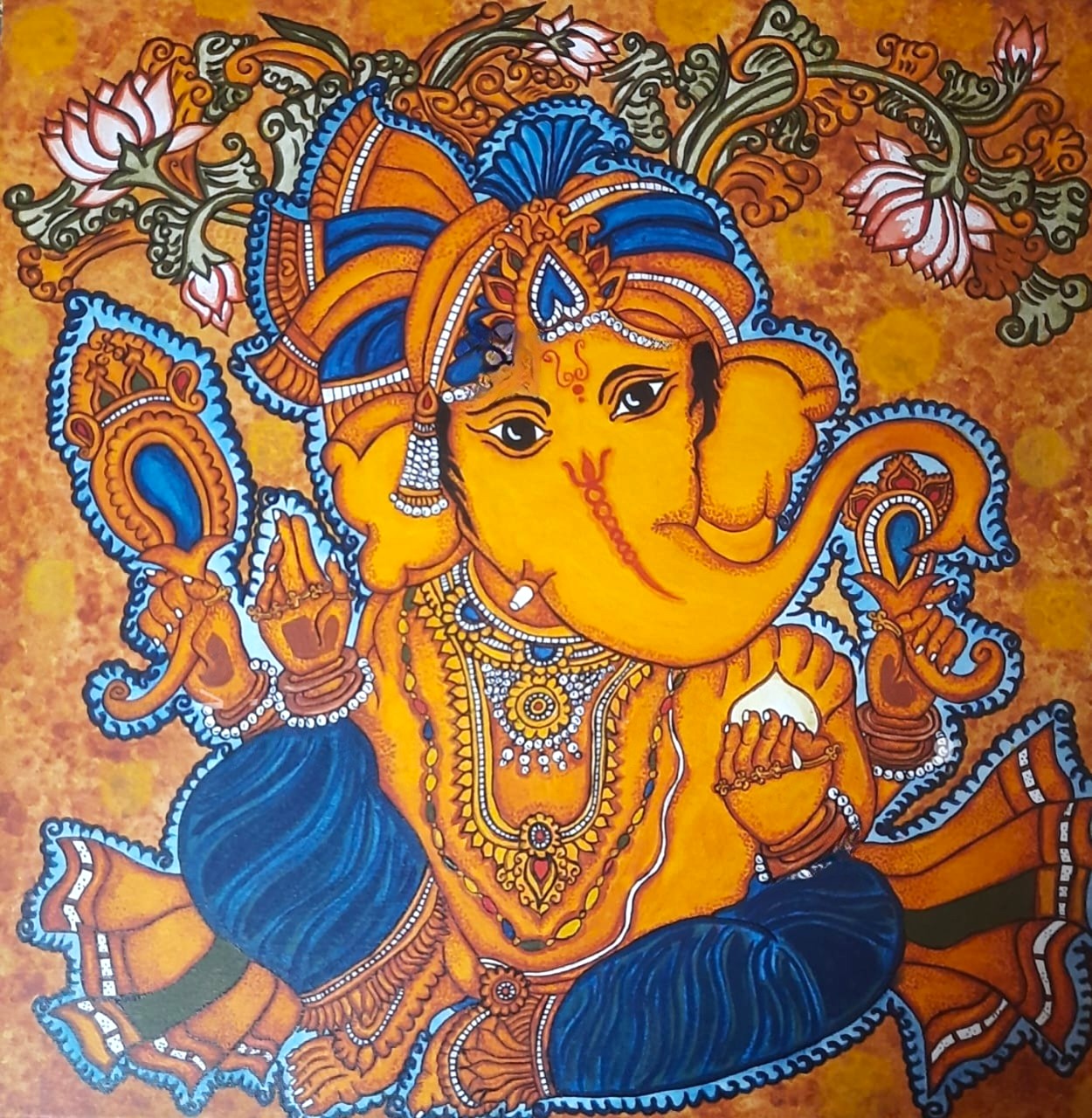 Ganesha Kerala Mural